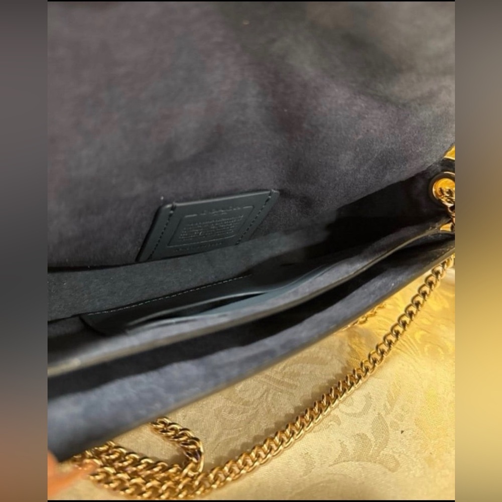 Pre-Loved Coach Kleo Leather Crossbody/Shoulder Bag - Picture 5 of 8